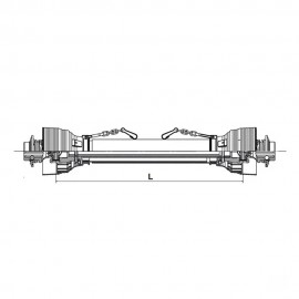 Arbore cardanic  PTO 50 L=710 MM GoPart