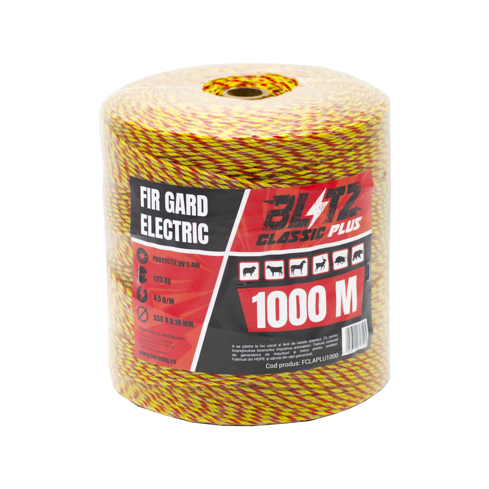 Fir gard electric Blitz Classic Plus 1000 m